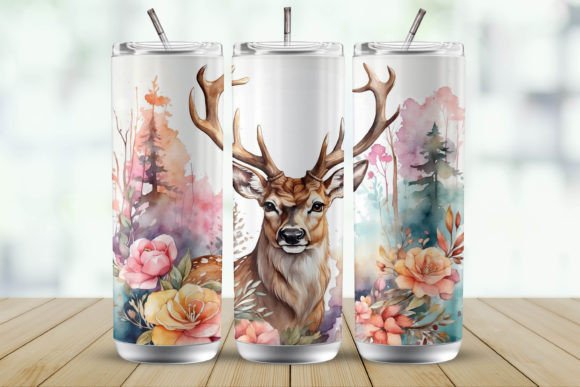 Download Hunting Deer 20 Oz Tumbler Wrap - 20 oz Collection
