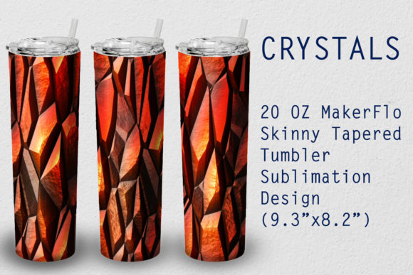 Download Tumbler Tapered 20 OZ Sublimation Crysta - 20 oz Collection