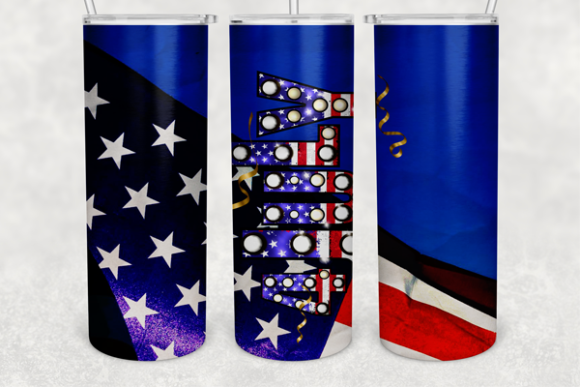 Download Skinny Tumbler 20 Oz. 4 July PNG File - 20 oz Collection