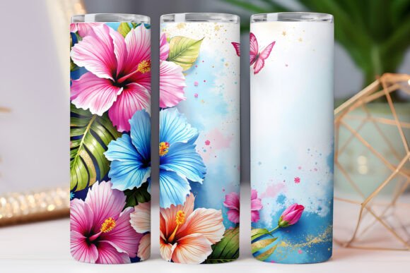 Download Summer Beach Tumbler Wrap Design 20 Oz - 20 oz Collection
